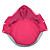  rosa hot fix strass casaco com capuz para cães (xs-xl)