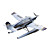  e domodel-2.4g 6ch rc avião A36 (pnp) trem de pouso retrátil (edição de atualização)