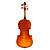  Violintine - (V17) 4/4 Professional-Grade Solid Spruce & 1-Piece Flame Maple Violin with Case/Bow