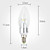  E14 3W 270LM 3000-3500K Warm White Light LED Candle Bulb (220V)