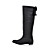  leatherette joelho calcanhar baixa botas altas festa / noite com sapatos bowknot (mais cores)