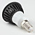  E14 3x1W 270-300LM 6000-6500K White Light LED Spot Bulb (85-265V)