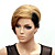  Capless court synthétique de haute qualité japonaise Kanekalon droite étoile style perruque Rihanna Coiffure 1