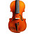  Violintine - (V17) 4/4 Professional-Grade Solid Spruce & 1-Piece Flame Maple Violin with Case/Bow