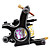  3 Cast Iron Tattoo Gun Kit for Lining and Shading