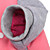  rosa hot fix strass casaco com capuz para cães (xs-xl)