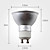  gu10 4w 27x5050 SMD 250-300lm 2800-3300k branco quente lâmpada LED SPOT (220-240v)