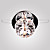  K9 Crystal Ball Mini Flush Mount - Half Dozen A Set