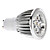  Dimbare GU10 5W 450-500lm 3000-3500K warm wit licht led spot lamp (220v)