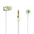  Ceramic Case In-Ear Headphones,White