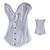  Gorgeous Satin Strapless Lace-up Corsets Shapewear(More Colors)
