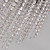  SCUNTHORPE - Lustre Cristal com 6 Lâmpadas