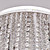  SCUNTHORPE - Lustre Cristal com 6 Lâmpadas