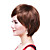  Capless Short Brown Wig of Simplicity