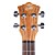  ELLA - (UK-4302S) Rosso fisso Ukulele Tenore Cedar con borsa