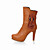  belles bottes en similicuir stiletto la cheville talon avec bowknot partie / soirée chaussures (plus de couleurs)