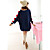  fashion ons vlag print los breiwerk