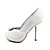  Satin Stiletto Heel Peep Toe / Pumps With Rhinestone Party/Evening Shoes