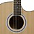  Hawks 40" Beginner Cutaway Spruce Plywood Top Satin Acoustic guitar