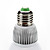  dimmable e27 3w 270-300lm 3000-3500k lumière blanche chaude a mené l'ampoule bille (220v)