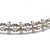  avorio perla due pezzi elegante collana calo signore e gioielli orecchini set (38 cm)