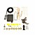  1 Tatoo Gun Kit with Mini Power Supply