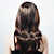  Capless Extra Long Synthetic Chocolate Brown Straight Hair Wig