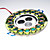  3x1W 240-260LM 3000-3500K Warm Wit Licht Roze Diamonds Crystal LED plafond lamp (85-265V)
