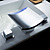  Farbwechsel LED Wasserfall verbreitet Waschbecken Wasserhahn (verchromt)