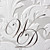  Gorgous Silver Embossed Folded Wedding Invitation (Set of 50)