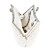  Elegant Silk with Pearls Evening Handbag/Clutches