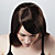  Capless Long Straight Brown Synthetic Wig Side Bang