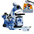 Blue and White Porcelain Coil Tatoo Machine Gun for Lining and Shading