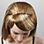  Capless Long Golden Blonde Silky Straight High Quality Synthetic Wig with Side Bang