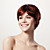  100% humains perruque cheveux courts brun chocolat cheveux perruque