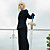  Cosplay Costume Inspired by Fate/Zero Saber Black Suit