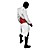  Cosplay Costume Inspired by Assassin's Creed III Connor Red And White Jacket