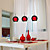  Luzes de vidro contemporâneo pendente com 3 luzes Shades Duplo Projetado