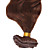  100% Indian Remy Hair 18" Light Brown Body Wave Clips In Hair Extensions 26 Colors To Choose