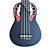  (Volver Arch) Estilo uva Boca Basswood Plastic Side Top & Soprano Ukulele Volver a Bolsa / Selecciones (Deep Blue)