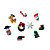  20pcs Christmas Series 3D Nail Decoration