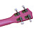  Smile - (Pink) Contrachapado Ukulele Soprano Basswood con Gig Bag y Selecciones