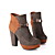  Fabulous Leatherette Chunky Heel Ankle Boots With Split Joint Party / Evening Shoes (More Colors)