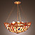  PLANO - Lampadario stile tiffany