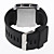  Reloj Pulsera Deportiva de Correa de Silocona Unisex - Noche