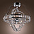  LONDONDERRY - Lampadario in cristallo con 4 lampadine
