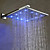  Messing LED Dusche Wasserhahn mit 10-Zoll Duschkopf + Handbrause
