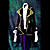  costume cosplay ispirato vocaloid - dal canto gioco della sabbia del drago Kamui Gakupo