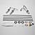  Sprinkle® by Lightinthebox - Solid Brass Chrome Finish Two Handles Widespread Bathroom Sink Faucet