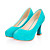  Gorgeous Leatherette Chunky Heel Closed Toe Party / Evening Shoes(More Colors)